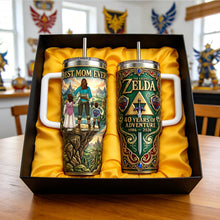 Load image into Gallery viewer, Best Mom Ever - Personalized Legendary Adventure Mom Tumbler | Custom Gift for Mom, Grandma, and More Tumbler Cup PopCulturePrints
