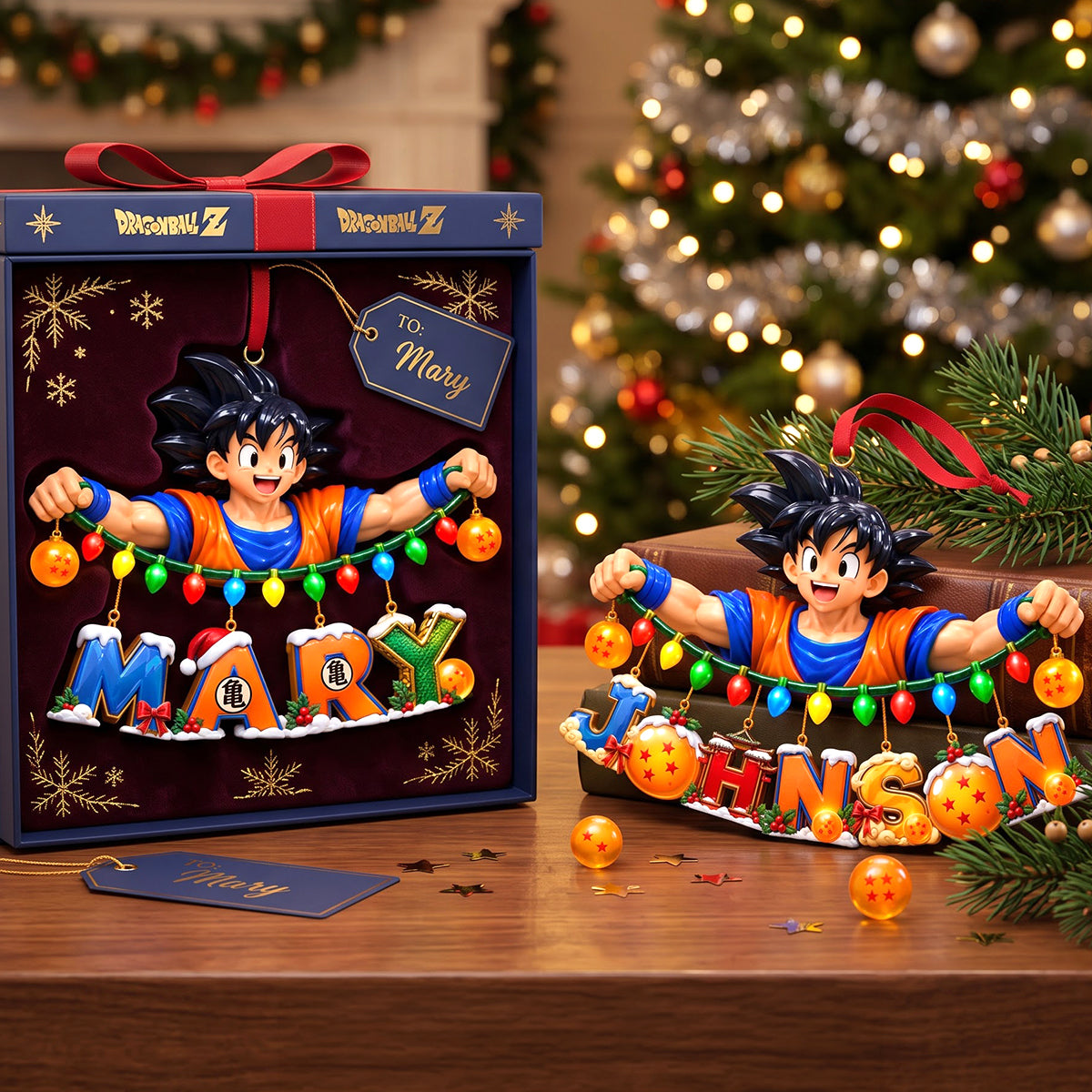 Unlock Infinite Adventures - Personalized Christmas Ornament