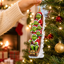 Load image into Gallery viewer, “Celebrate Family Joy!” - Personalized Christmas Ornament - Custom Gift for Family, Friends, and Loved Ones Ornament PopCulturePrints
