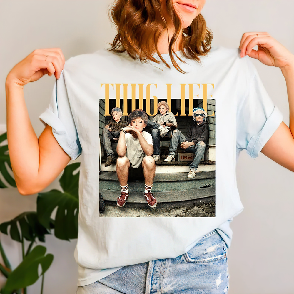 Thug Life Kids Retro Theme Shirt