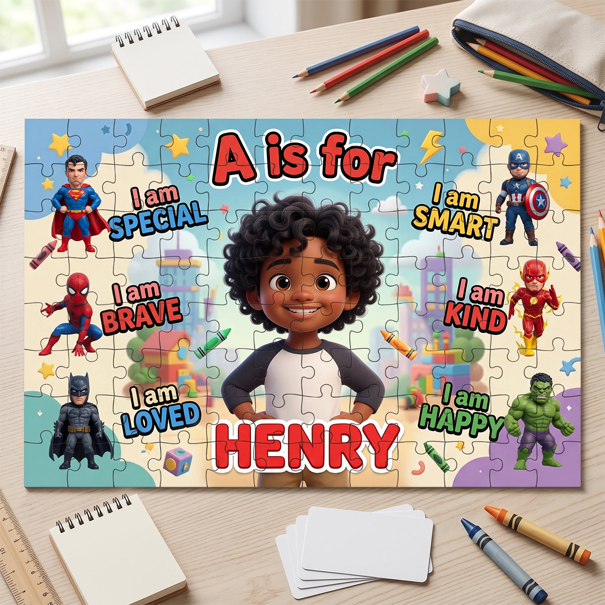 Celebrate Special Moments - Happy Memories Jigsaw Puzzle | Custom Photo Gift for Kids