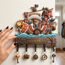 Load image into Gallery viewer, Sea Adventure Acrylic Key Hanger - Personalized Gifts For Family 03HATA160726 Key Hanger PopCulturePrints
