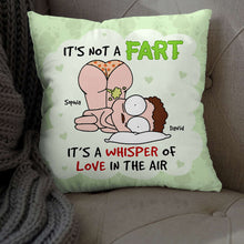 Load image into Gallery viewer, Personalized Funny Couple Pillow - Whisper of Love Pillow PopCulturePrints
