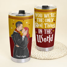 Load image into Gallery viewer, Personalized Couple Tumbler - The Only Real Thing Tumbler Cup PopCulturePrints
