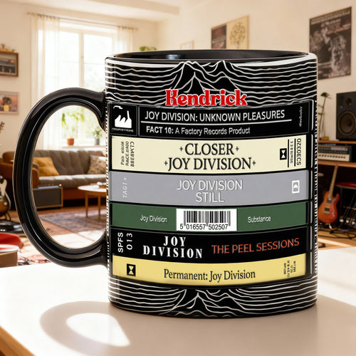 Rock On: Customizable Joy Division Coffee Mug - Perfect Gift for Music Lovers Coffee Mug PopCulturePrints