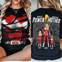 Load image into Gallery viewer, Power Up Your Love - Personalized Gifts For Mom Shirt Shirts PopCulturePrints
