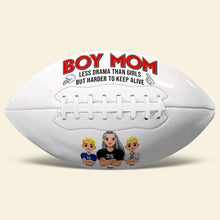 Load image into Gallery viewer, &quot;Every Mom Deserves a Touchdown!&quot; - Personalized American Football Gift for Mom, Customizable for Mother&#39;s Day, Perfect for Football Moms American Football PopCulturePrints
