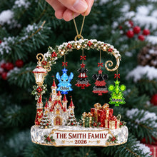 Load image into Gallery viewer, Elevate Your Christmas Spirit - Timeless Christmas Ambience Acrylic Ornament - Personalized Gift for Family &amp; Friends
