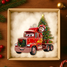 Load image into Gallery viewer, &quot;Zooming into Christmas Fun!&quot; - Personalized Racing Kids Christmas Ornament - Custom Photo Gift for Kids &amp; Families Ornament PopCulturePrints
