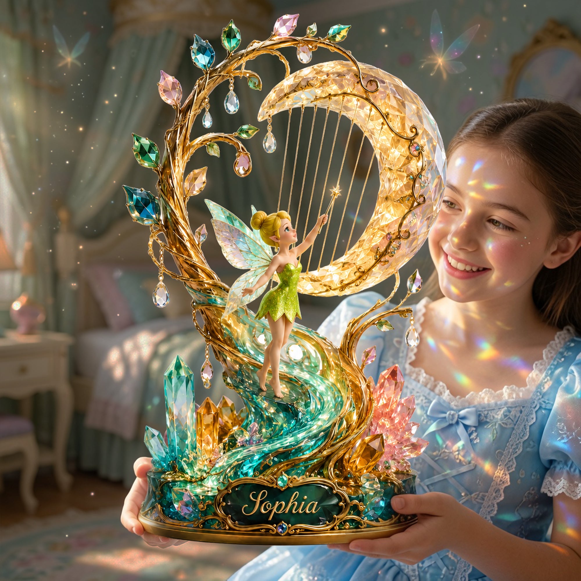 Enchanted Fairy Acrylic Plaque – A Magical Personalized Gift