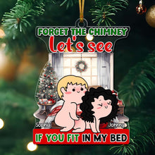 Load image into Gallery viewer, Personalized Fun Couple Christmas Ornament - Unique Holiday Gift &amp; Valentine&#39;s Day Gifts Ornament PopCulturePrints

