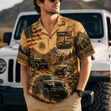 Load image into Gallery viewer, "Adventure Awaits: Celebrate 85 Years of Off-Roading with Style" - Personalized Hawaiian Shirt for Off-Road Lovers
