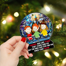 Load image into Gallery viewer, Personalized Christmas Ornament for Friends - Starry Night Design Ornament PopCulturePrints
