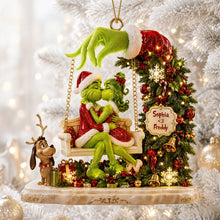 Load image into Gallery viewer, Kissing Couple Christmas Ornament - A Heartfelt Personalized Gift
