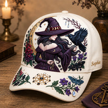 Load image into Gallery viewer, Enchanting Magic Awaits - Enchanted Witch Personalized Classic Cap
