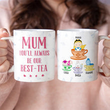 Load image into Gallery viewer, Personalized &#39;Best Tea&#39; Mother&#39;s Day Mug Coffee Mug PopCulturePrints
