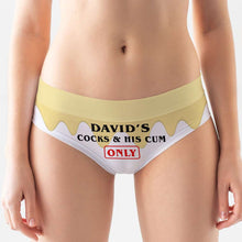 Load image into Gallery viewer, Personalized Fun Women's Briefs - David's Exclusive Boxer Briefs PopCulturePrints
