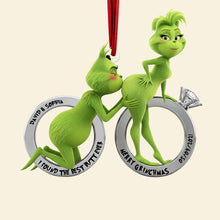 Load image into Gallery viewer, I Found the Best Butt Ever - Naughty Couple Christmas Ornament | Personalized Gift for Couples Ornament PopCulturePrints
