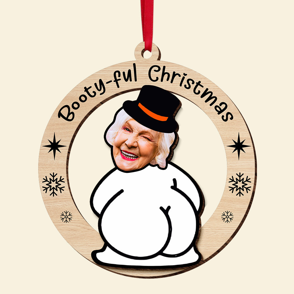 Funny Custom Christmas Ornaments - Personalized Photo Gifts Ornament PopCulturePrints