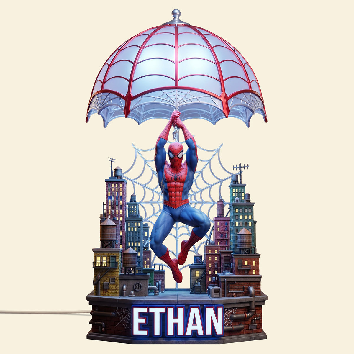 "Swing into Adventure!" - Legend Hero Light Box - Personalized Gift for Fans