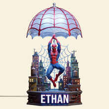 Load image into Gallery viewer, "Swing into Adventure!" - Legend Hero Light Box - Personalized Gift for Fans
