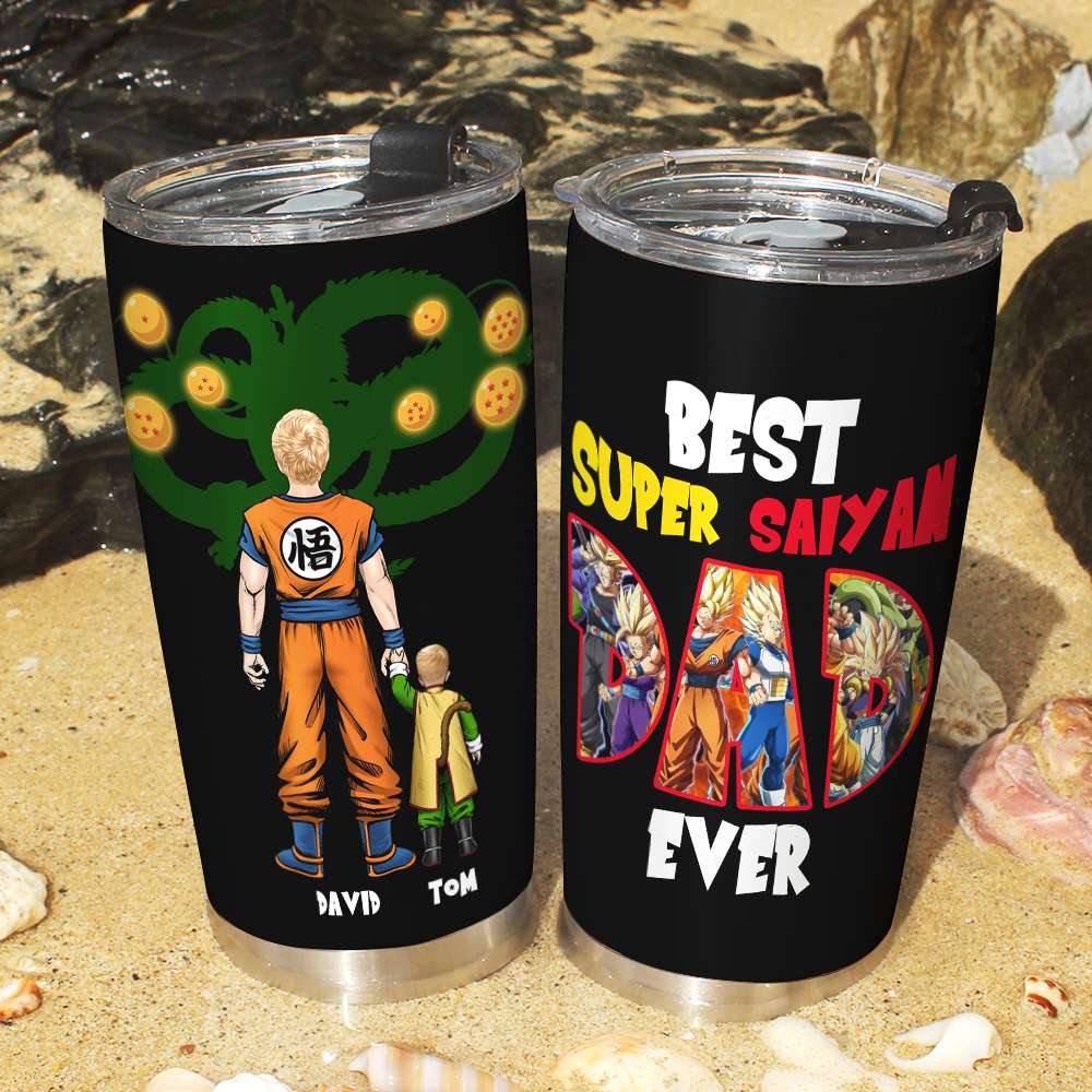 Super Saiyan Family Personalized Tumbler