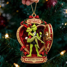 Load image into Gallery viewer, Playful Christmas Couple Ornament - Personalized Gifts For Couple 04hadt230926 Ornament PopCulturePrints
