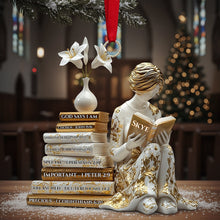 Load image into Gallery viewer, Acrylic Ornament for Book Lovers - Personalized Gifts for the Literary Enthusiast
