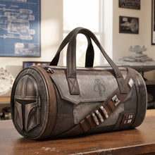 Load image into Gallery viewer, Explore the Cosmos: Space Speed Quilted Duffle Bag - Personalized Gift for Adventurers Quilted Duffle Bag PopCulturePrints
