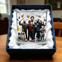 Load image into Gallery viewer, Unleash Your Inner Horror Fan! Scary Villain Drinking Glass - Personalized Gifts For Horror Lovers Glass PopCulturePrints
