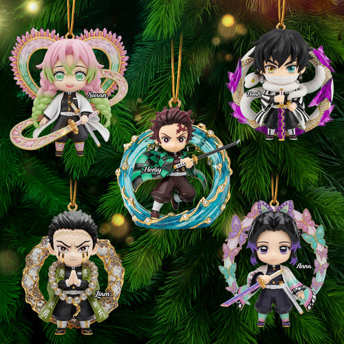 Embrace Adventure: Darkness Hunter Ornament - Personalized Gifts for Fans of Public Culture Ornament PopCulturePrints