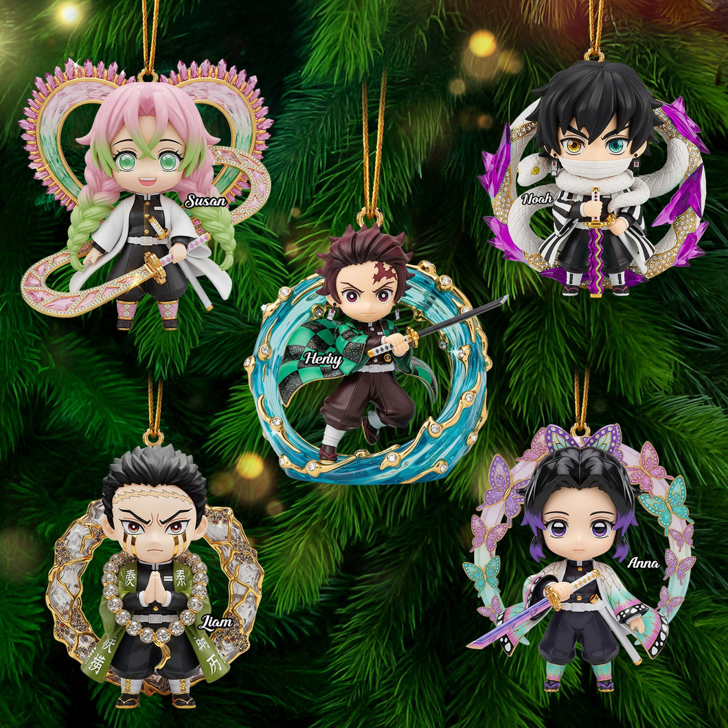 Embrace Adventure: Darkness Hunter Ornament - Personalized Gifts for Fans of Public Culture Ornament PopCulturePrints