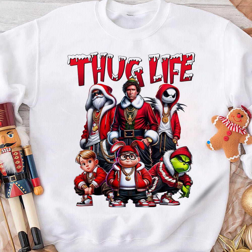 Thug Life Christmas Movie Fan Shirt