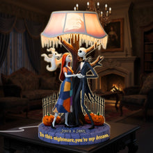 Load image into Gallery viewer, In This Nightmare, You're My Dream - Personalized Dancing Couple Acrylic Light Box Light Box PopCulturePrints
