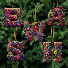 Load image into Gallery viewer, Personalized Movie Lover&#39;s Christmas Acrylic Ornament Ornament PopCulturePrints
