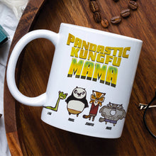 Load image into Gallery viewer, Pandastic Kung Fu Mama Personalized Coffee Mug for Mother&#39;s Day Coffee Mug PopCulturePrints
