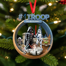 Load image into Gallery viewer, Family Acrylic Ornament - Personalized Gifts for Your Loved Ones Ornament PopCulturePrints
