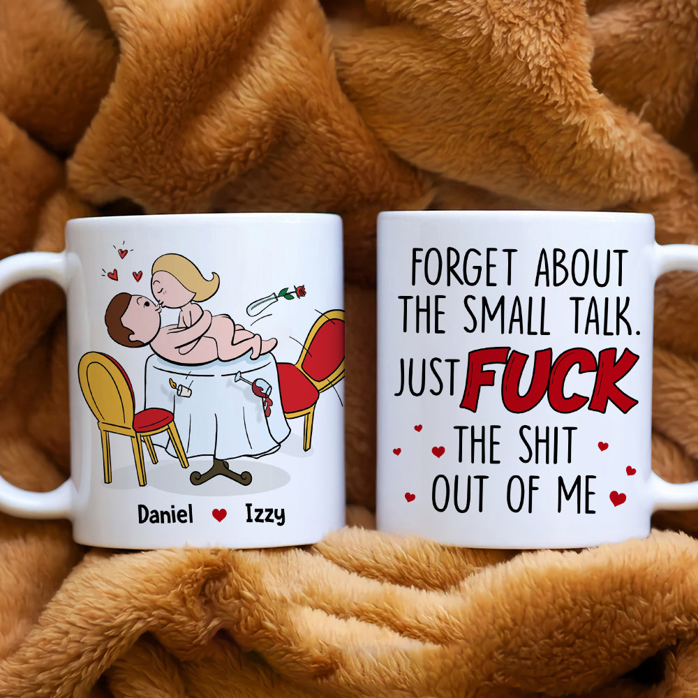 Spicy Personalized Couple Mug - Fun Valentine's Day Gifts for Couples Coffee Mug PopCulturePrints