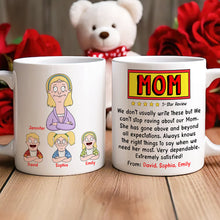 Load image into Gallery viewer, Mom, You&#39;re Amazing! - Personalized Coffee Mug - Gift for Mom or Grandma Coffee Mug PopCulturePrints
