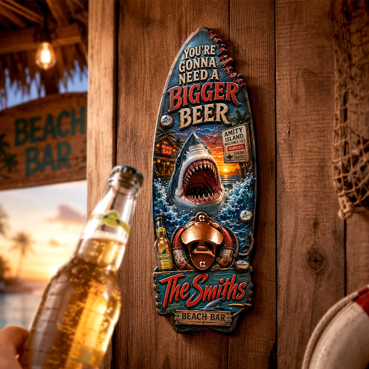 You're Gonna Need A Bigger Beer Wall Hanging Bottle Opener - Personalized Gifts 02hadh130726 Bottle Opener PopCulturePrints