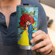Load image into Gallery viewer, Personalized Enchanted Couple Tumbler - Unique Gift for Couples Tumbler Cup PopCulturePrints
