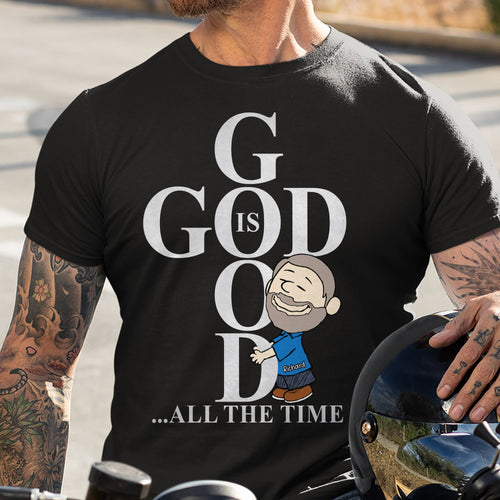 Personalized 'God Is Good' Shirt for Christians - Meaningful Gift Shirts PopCulturePrints