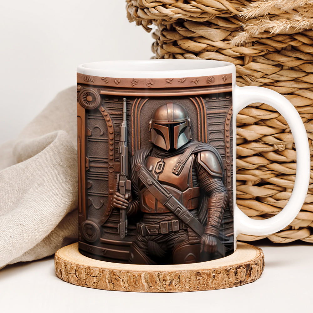 Personalized Star Wars Fan Coffee Mug - Galactic Stormtroopers Design