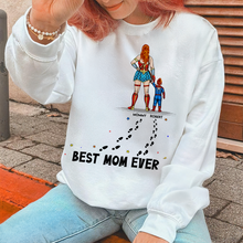 Load image into Gallery viewer, &quot;Forever in Our Hearts - Personalized Gift for Mom Shirt, Best Mom Ever&quot; Shirts PopCulturePrints
