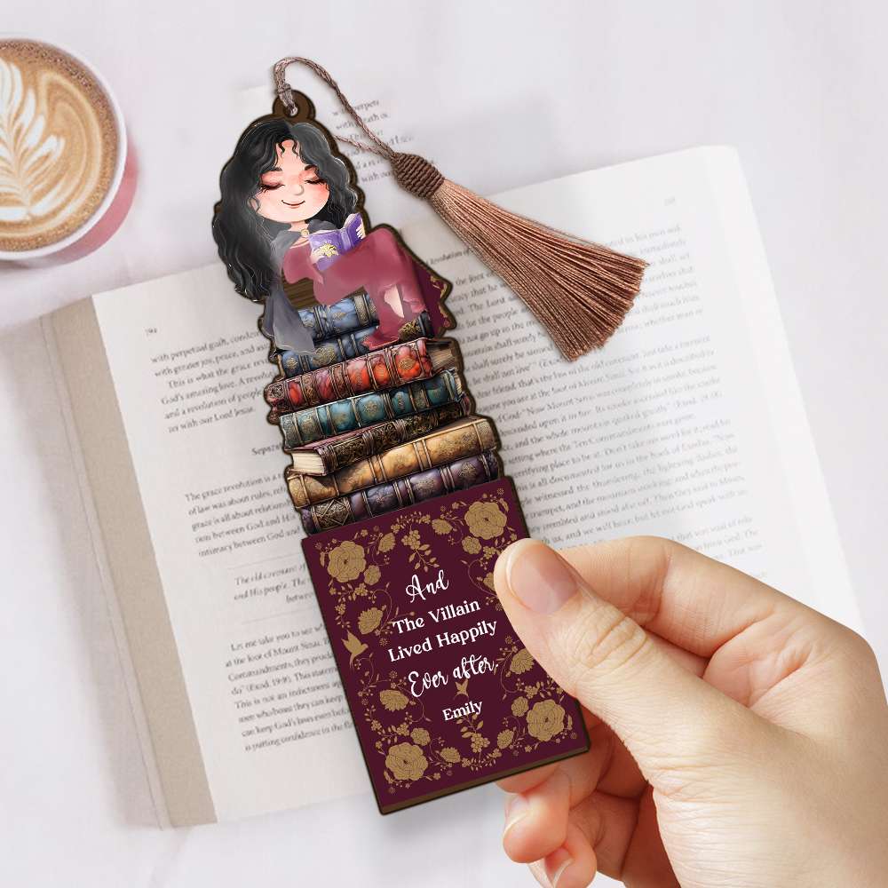 Personalized Villain Bookmark for Book Lovers Bookmarks PopCulturePrints