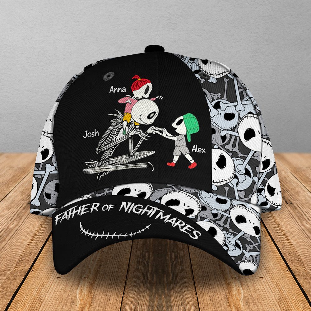 Customizable Father's Day Cap - Father of Nightmares Design