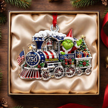Load image into Gallery viewer, Unique Grinch Train Ornament - Personalized Christmas Gift for Everyone PopCulturePrints
