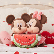 Load image into Gallery viewer, You're One in a Melon - Adorable Watermelon Couple Pillow Pillow PopCulturePrints
