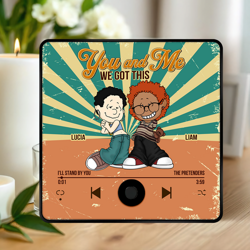 Custom Music Gifts for Couples | Valentine's Day Gifts | Personalized Fridge Magnet Fridge Magnet PopCulturePrints