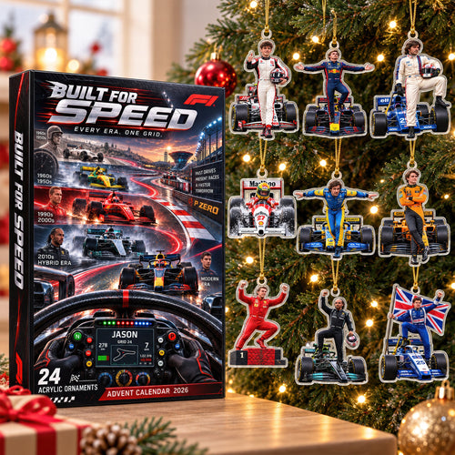 Racing Legends Ornament Blind Box - Personalized Gifts For Speed Lovers 06HAQN230926 Advent Calendar PopCulturePrints
